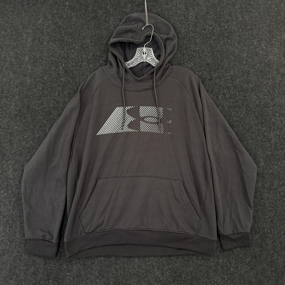 Under Armour Hoodie Men's Large Gray Fleece Loose Fit Pullover Sweatshirt UA